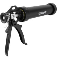 5x TECPO Montagekleber HIGH TACK Baukleber 455g Kleber + Dichtstoffe MS-Polymer SMP + Alu-Kartuschenpresse 220 mm