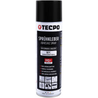 24x TECPO Sprühkleber 110°C  Wärmestand mit Hohe Anfangshaftung Spezial Kleber Industriekleber Alleskleber