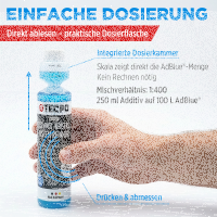 MANNOL ready-to-use AdBlue® 10 Liter + SCR Anti-Kristall Additiv Konzentrat AdBlue® 250 ml