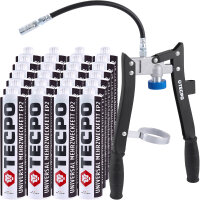 24x TECPO Universal Mehrzweckfett EP2, 500g +...