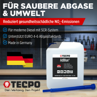 TECPO AdBlue® 10 Liter SCR Harnstofflösung +...