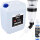 TECPO Einfülltrichter für Harnstoff Zusätzen AdBlue® AUS 32 1.1 Liter + AdBlue® 10L + SCR Anti-Kristall Additiv Konzentrat, 250 ml