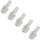 5x TECPO Radbolzen Radschrauben M12x1,5 für OPEL