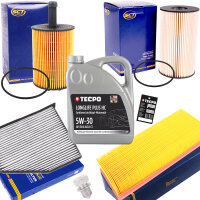 Inspektionspaket für VAG + 5L TECPO 5W-30 LONGLIFE...