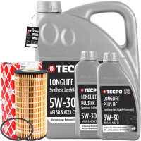 FEBI BILSTEIN 37319 Ölfilter + 7L TECPO 5W-30...