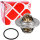 FEBI BILSTEIN 18286 Thermostat + MANNOL Antifreeze Kühlerfrostschutz AF12+ -40°C, Rot-Lila, 5L