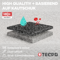TECPO Unterbodenschutz schwarz Steinschlagschutz überlackierbar, 1 Liter