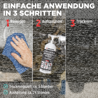TECPO Unterbodenschutz schwarz Steinschlagschutz überlackierbar, 1 Liter