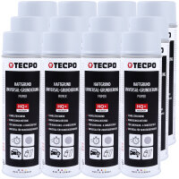 12x TECPO Haftgrund Grundierung grau Lackspray...