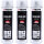 3x TECPO Klarlack Autolack glänzend Sprühlack, 500 ml