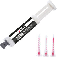 TECPO 2K Powerkleber High Performance 10g, Cyanacrylat-Klebstoff + 3 Mischer