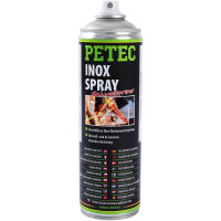 8x PETEC 70360 Inox-Spray Schweiß-Primer Schweißpunkt Versiegelung Korrosionsschutz, 500 ml