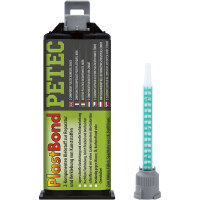 2x PETEC 98350 PlastBond Kunststoffreparatur schwarz 2K...