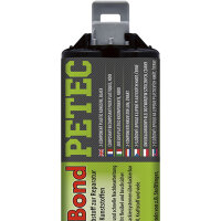 3x PETEC 98350 PlastBond Kunststoffreparatur schwarz 2K Klebststoff schnellhärtend, 50 ml