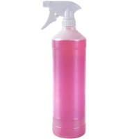 TECPO Felgenreiniger für Alu-, Stahl-und Leichtmetallfelgen, Fertiggemisch, säurehaltig, 1 Liter