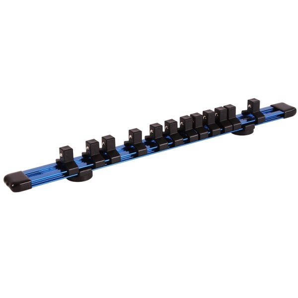 BGS Magnet-Halteschiene für 12 Steckschlüsseleinsätze 10 mm - 3/8"