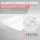 2x TECPO Abdeckvlies Malervlies 25m Schutzvlies 120g/m² selbstklebende Vlies-Rolle