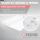 4x TECPO Abdeckvlies Malervlies 25m Schutzvlies 120g/m² selbstklebende Vlies-Rolle