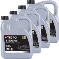 20L TECPO 5W-40 X-TREME PLUS Motoröl für VW...
