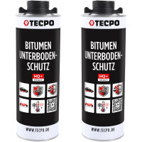 TECPO Unterbodenschutz schwarz Bitumen Steinschlagschutz,...