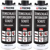 TECPO Unterbodenschutz schwarz Steinschlagschutz...