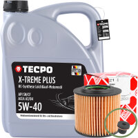 FEBI BILSTEIN Ölfilter + 5L TECPO 5W-40 X-TREME PLUS...