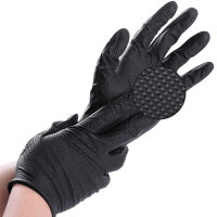 ARMOR GRIP Nitril Black Einmalhandschuhe, schwarz,...