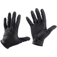 ARMOR GRIP Nitril Black Einmalhandschuhe, schwarz, 50er-Box, Größe XL