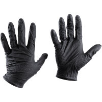 ARMOR GRIP Nitril Black Einmalhandschuhe, schwarz, 50er-Box, Größe L