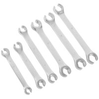 TECPO Bremsflüssigkeit DOT-4 SAE J 1703 1704 ISO 4925 DOT4, 5 Liter + Offener Ringschlüssel-Satz 6-teilig