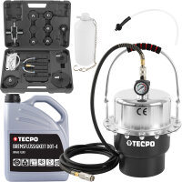 TECPO Druckluft Bremsenentlüftungsgerät +...