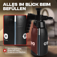 TECPO MultiCleaner Allesreiniger KONZENTRAT HQ+ – 10 in 1 Universalreiniger 5L + Druckpumpzerstäuber 1L