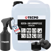 TECPO Reifenglanz und Gummipflege Reifen Pflege 5L + HDPE...