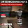 TECPO Unterbodenschutz schwarz Steinschlagschutz überlackierbar, 1 Liter + Autolack schwarz glänzend 500 ml