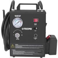 TECPO Elektrisches Bremsen-Entlüftungsgerät + Elektronischer Bremsflüssigkeitstester + TECPO Bremsflüssigkeit DOT-4, 5L