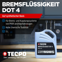 TECPO Bremsenentlüftungsgerät 2L +...