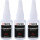 3x TECPO 1K Sekundenkleber dickflüssig 20g extra stark Superkleber Cyanacrylat Klebstoff