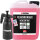 TECPO Felgenreiniger für Alu-, Stahl-und Leichtmetallfelgen, Konzentrat, säurehaltig, 5 Liter + Druckpumpzerstäuber Schaumsprüher Foamya 1.0L