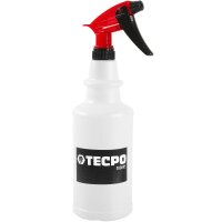 TECPO Felgenreiniger für Alu-, Stahl-und Leichtmetallfelgen, Konzentrat, säurehaltig, 5 Liter + Sprühflasche aus PE 750 ml