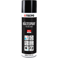 10x TECPO Kältespray Kühlspray, 500 ml