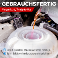TECPO Kühlerfrostschutz Kühlmittel AG13+ rosa (-40 C°) Antifreeze 20L