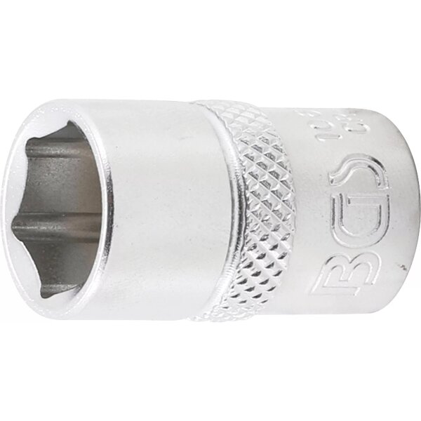 BGS Steckschlüssel-Einsatz Sechskant | Antrieb Innenvierkant 10mm (3/8") | SW 12mm