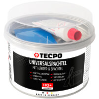 TECPO Universalspachtel 1 Kg mit Härter & Spachtel