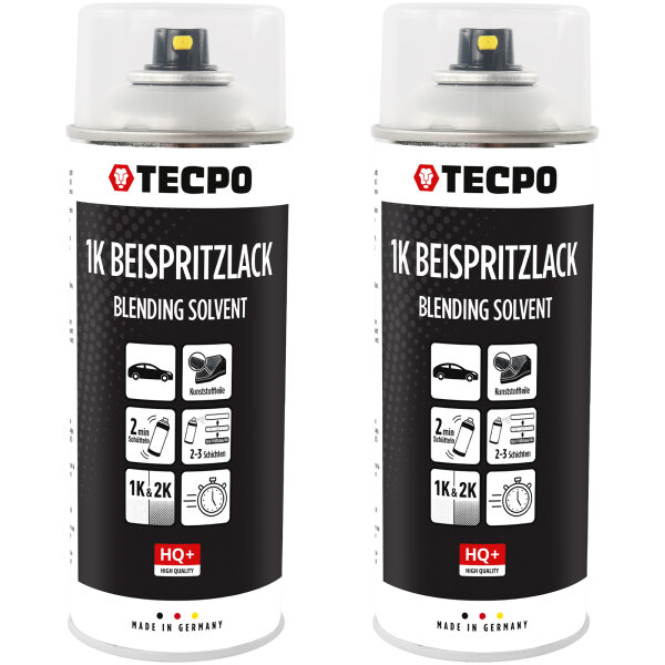 2x TECPO 1K Beispritzlack, 400 ml
