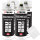 4x TECPO 1K Beispritzlack, 400 ml
