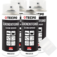 4x TECPO Silikonentferner, 400 ml