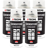 5x TECPO Silikonentferner, 400 ml