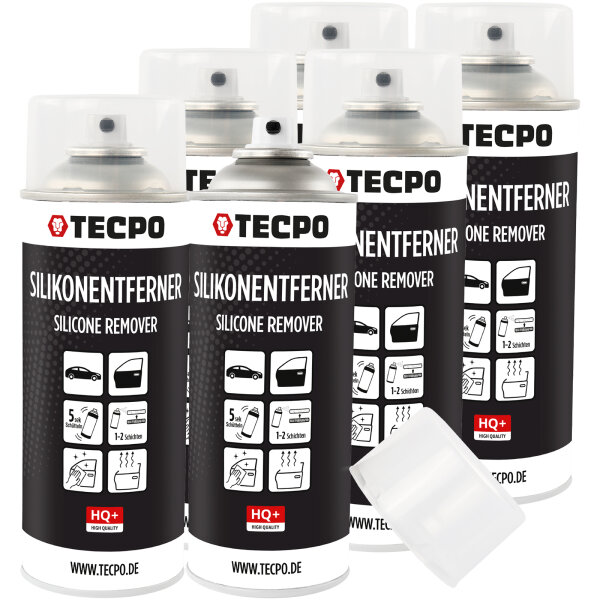 6x TECPO Silikonentferner, 400 ml