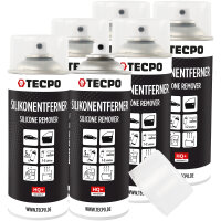 6x TECPO Silikonentferner, 400 ml