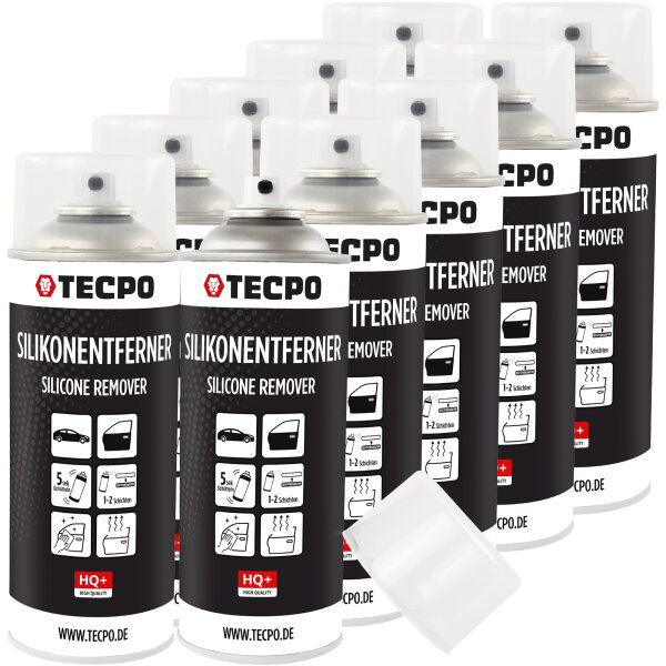10x TECPO Silikonentferner, 400 ml